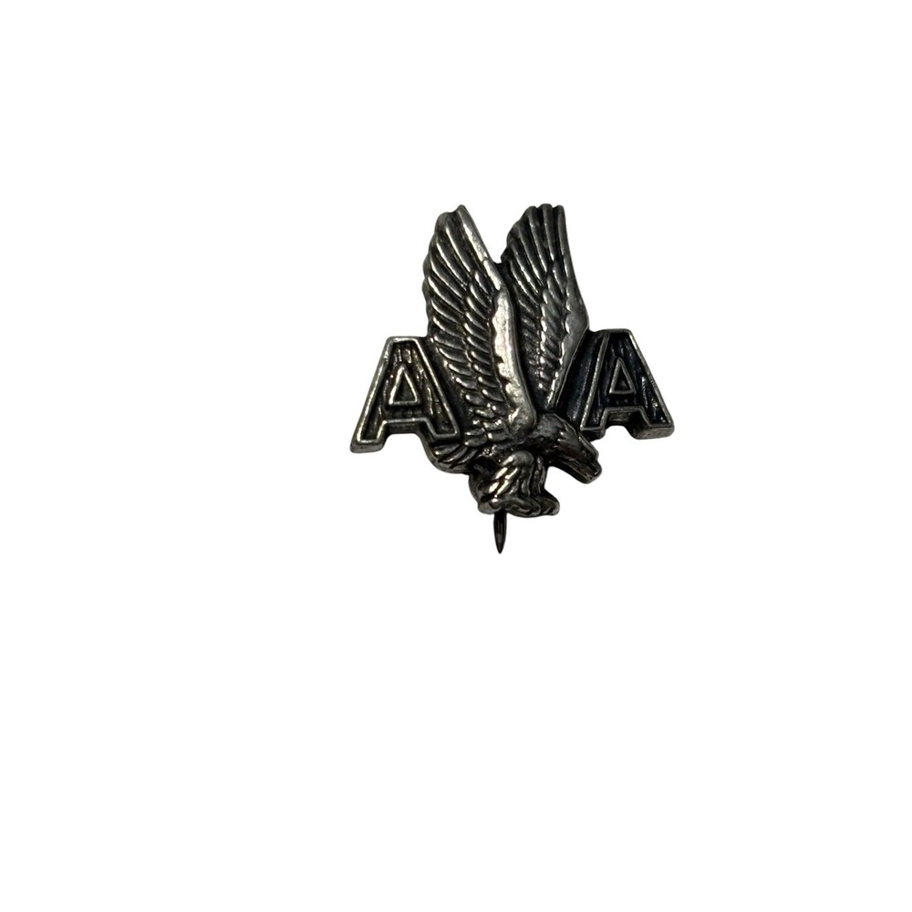 Vintage Balfour Sterling Silver 925 American Airlines Employee Service Lapel Pin